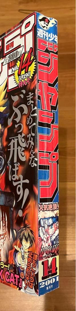 【激レア・格闘職人アウディ幻の第2話収録】週刊少年ジャンプ2001年14号