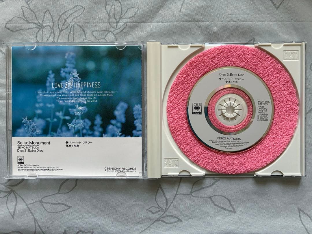 Seiko Monument 松田聖子 CD3枚組ボックスセット