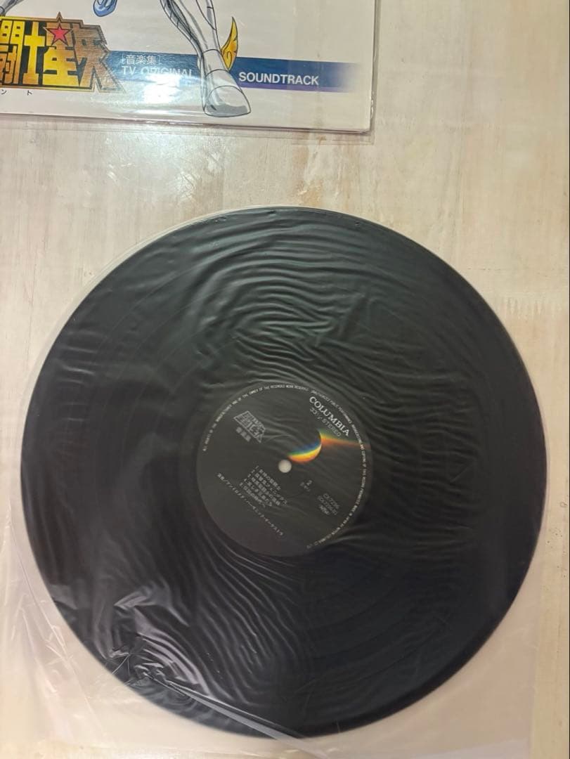 聖闘士星矢 音楽集 TVオリジナル・サウンドトラック LP レコード