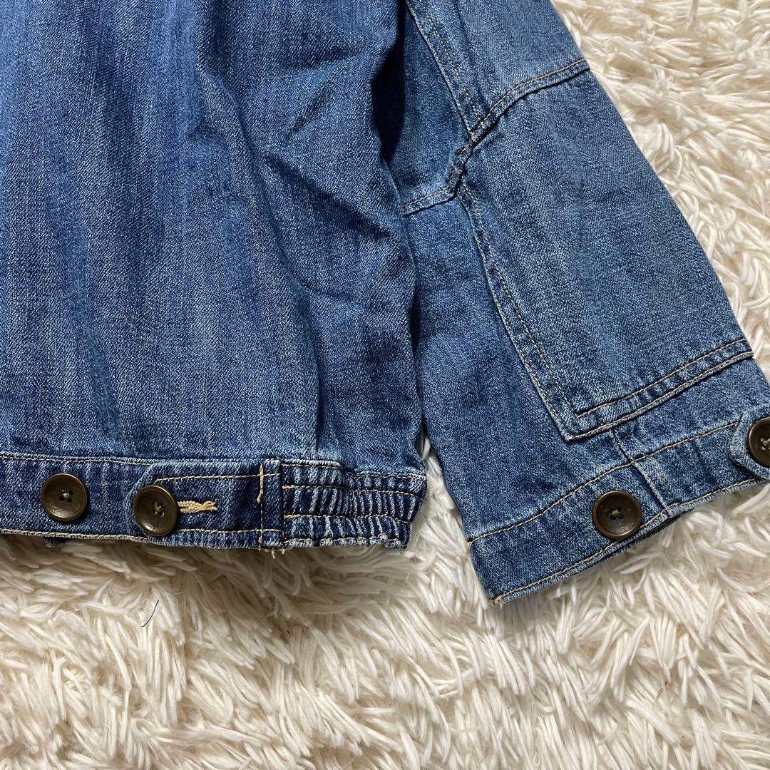 アヴィレックス メンズ デニムジャケット ブルゾン 未使用級