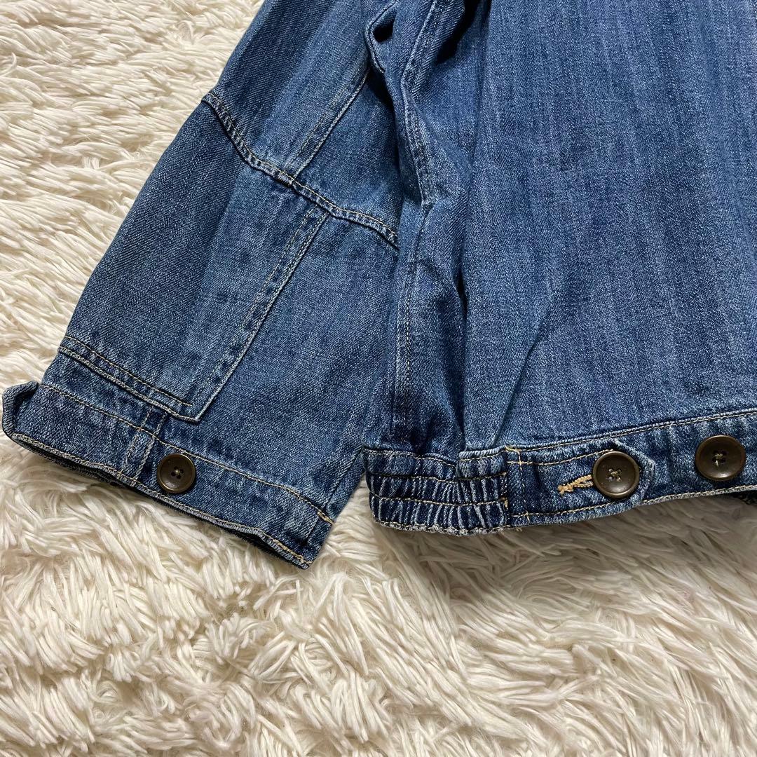 アヴィレックス メンズ デニムジャケット ブルゾン 未使用級