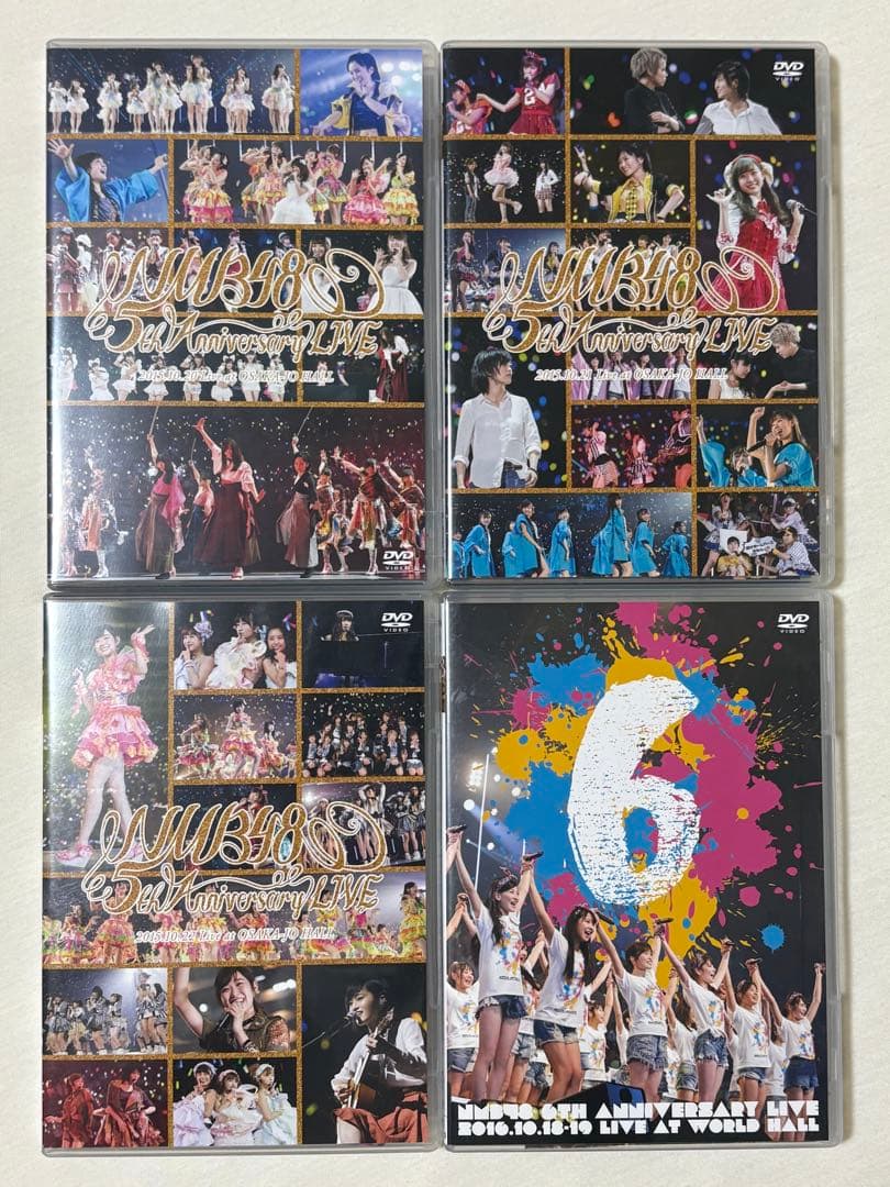 NMB48 5th&6th Anniversary LIVE DVD(10枚組)