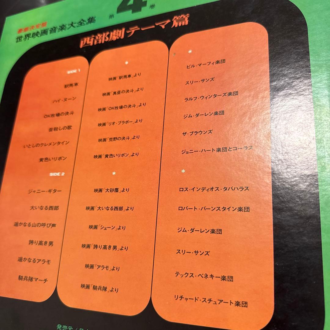 THEGREAT HITSOFWORLD SCREEN THEMES レコード