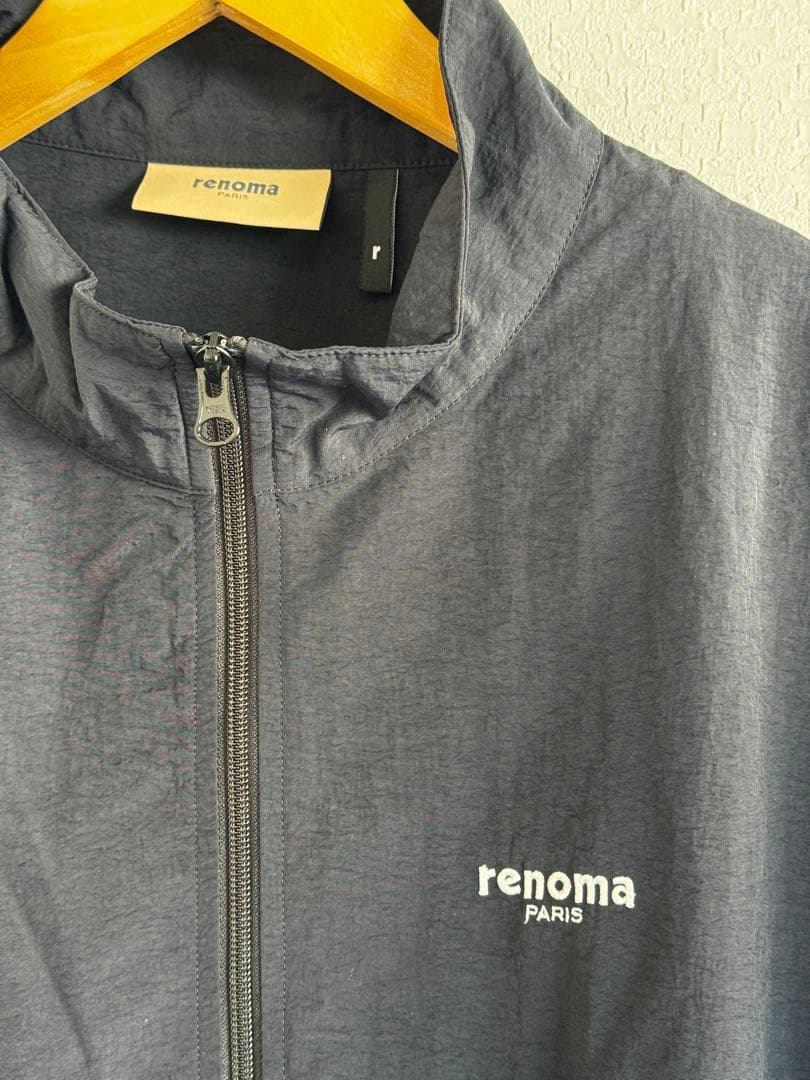renoma PARIS レノマパリス　NYLON ZIPPED JACKET