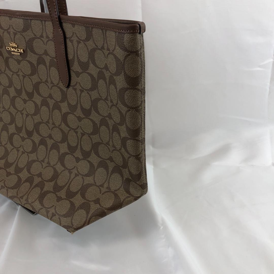 極美品⭐コーチ COACH シグネチャー柄トートバッグ 肩掛け