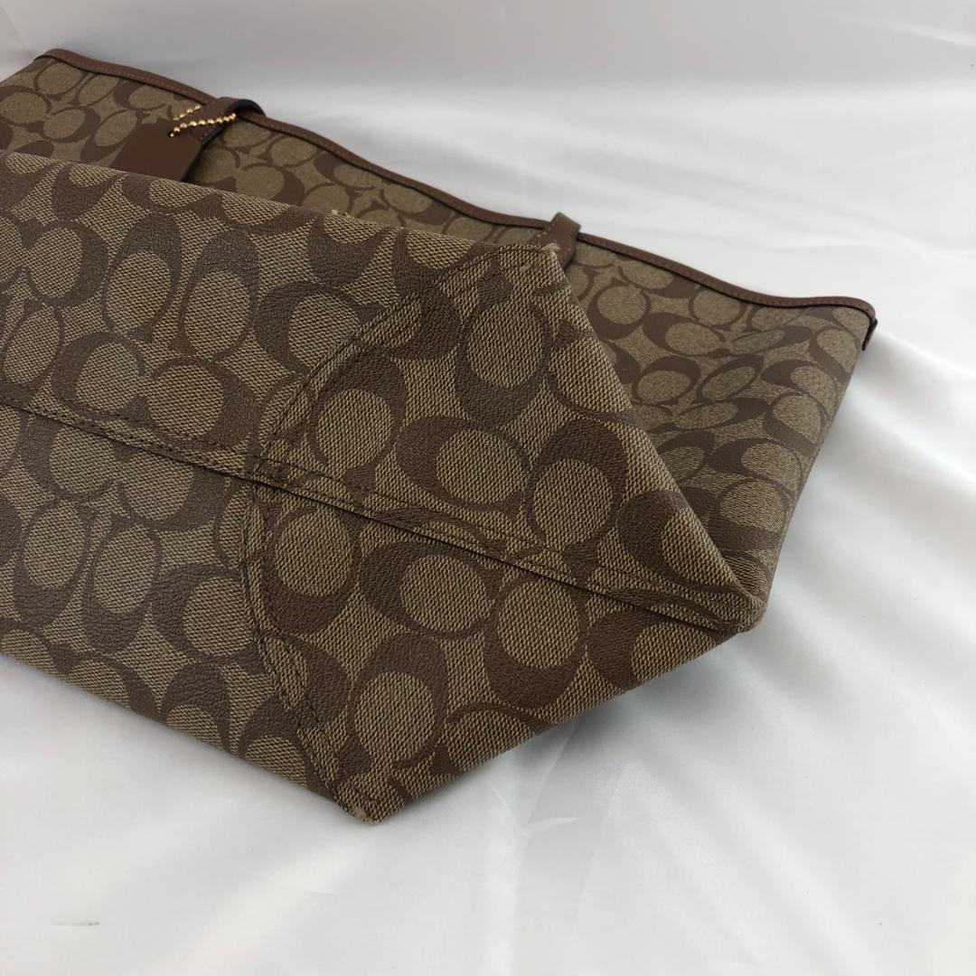 極美品⭐コーチ COACH シグネチャー柄トートバッグ 肩掛け