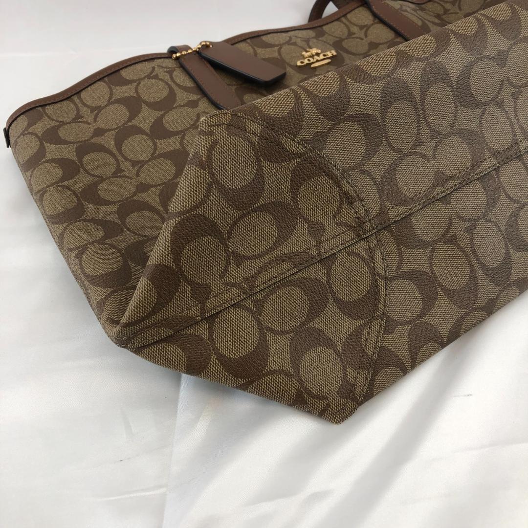 極美品⭐コーチ COACH シグネチャー柄トートバッグ 肩掛け