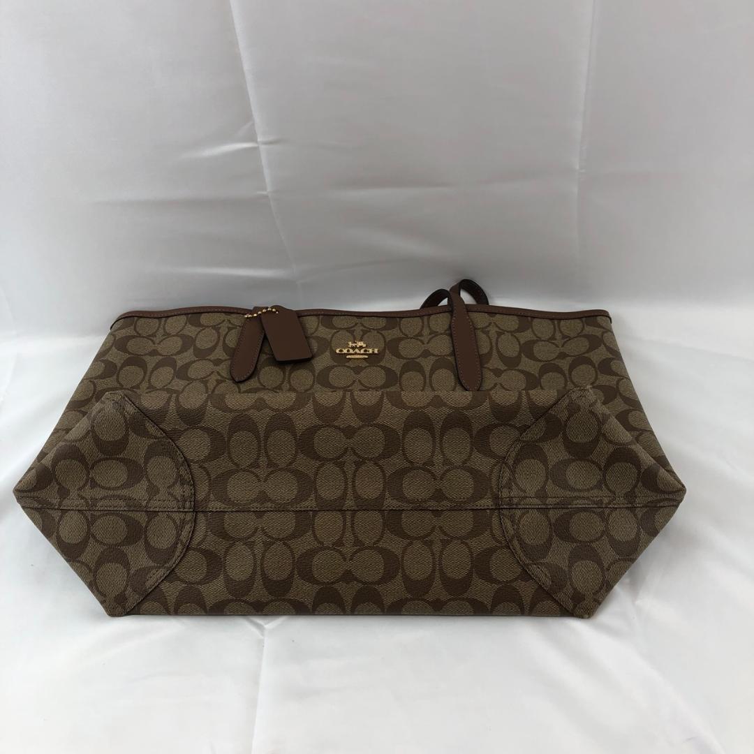 極美品⭐コーチ COACH シグネチャー柄トートバッグ 肩掛け