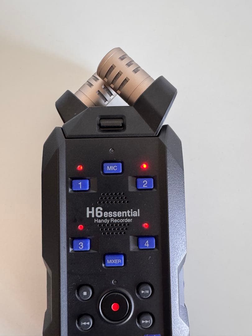 ZOOM H6 Essential ケース　micro SD 付き128GB付き