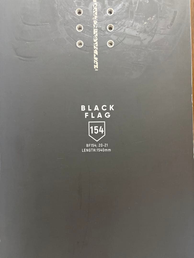 スノーボード DEATH LABEL BLACK FLAG 154cm