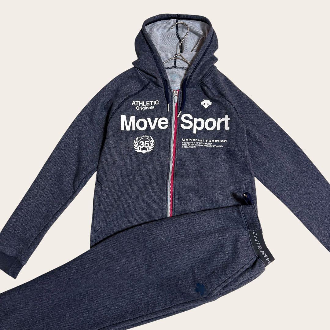 MoveSport デサント スウェット上下 セットアップ レディースM