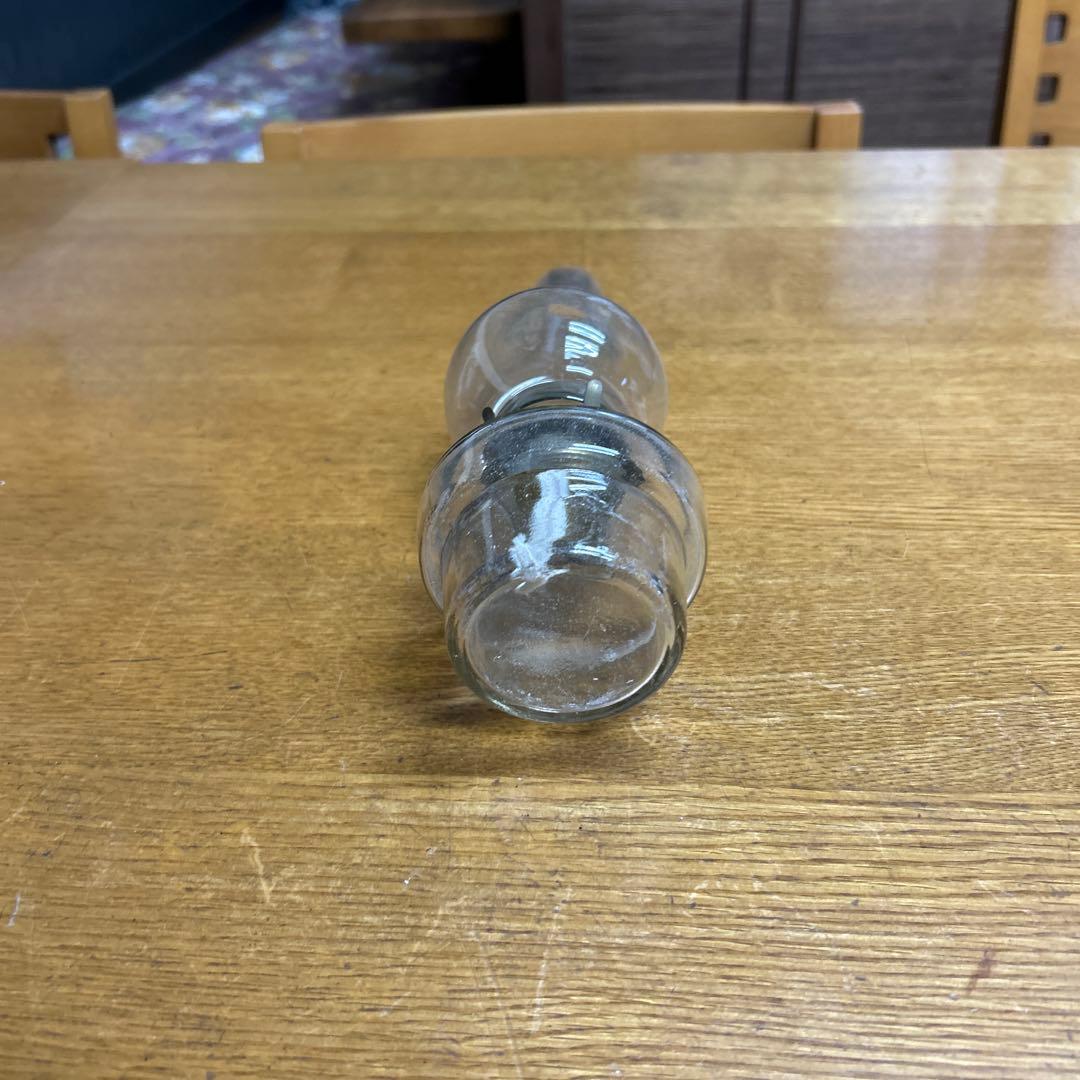 オイルランタン 小型 透明 ガラス製 中古