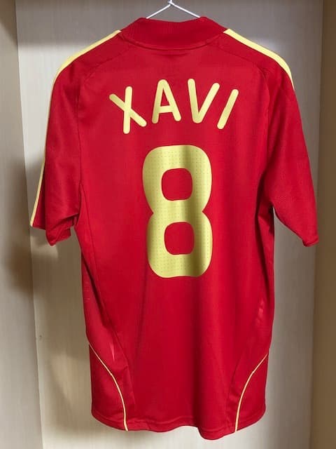 2008 スペイン代表 #8 シャビ Sサイズ EURO優勝 ユニフォーム