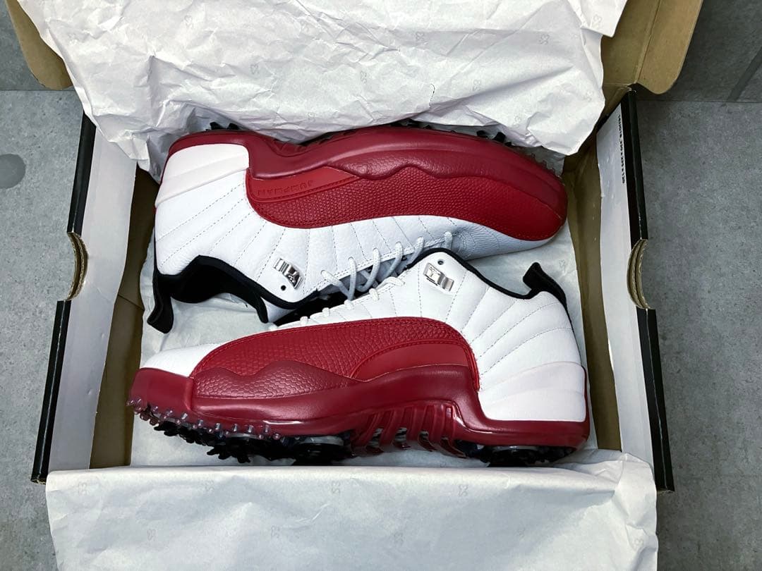 シューズ(男性用) Air Jordan 12 Low Golf \"Cherry\"
