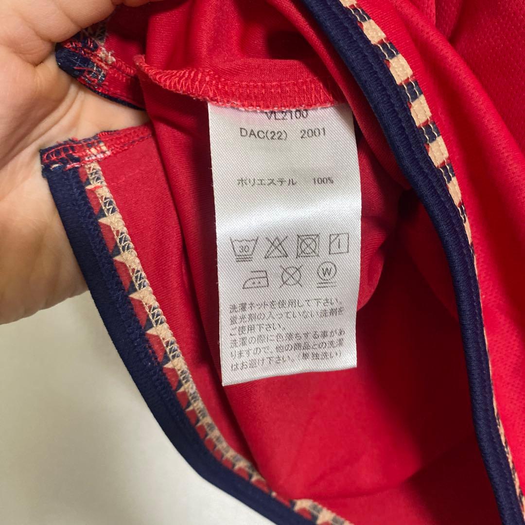 FILA テニス　上下セット　レディース　テニスウェア　XL M 赤　柄