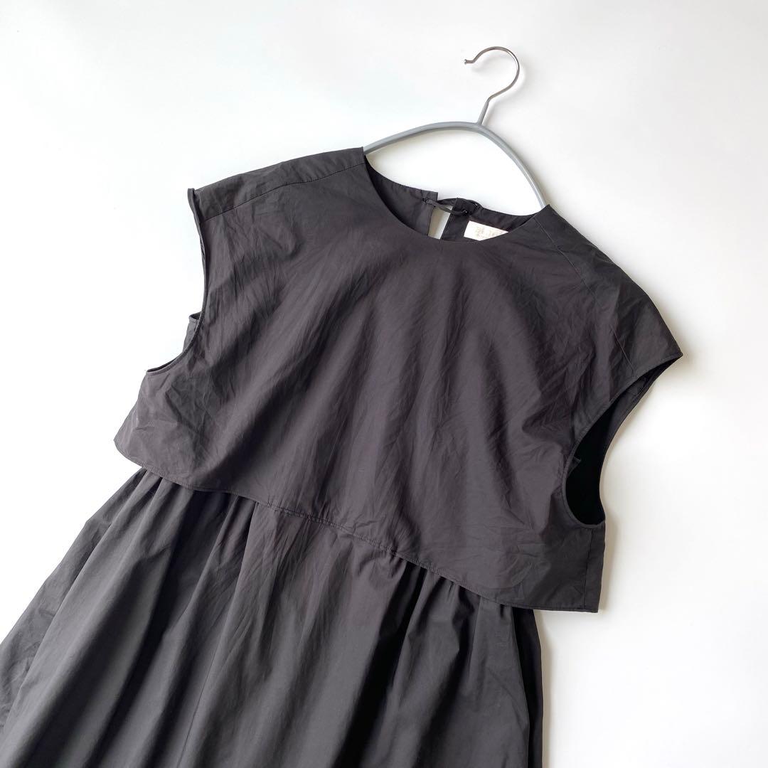 美品✨Ballsey 定価3万 プロセスドコットン レイヤードライクワンピース