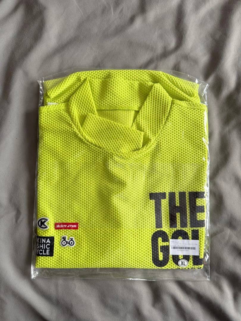 【新品】メッシュトリコットモックネック(THE GOLF)イエロー