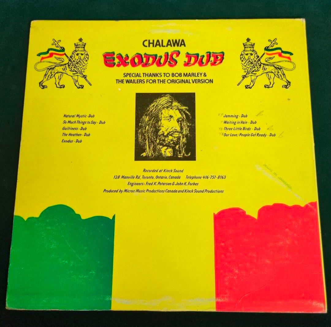Chalawa Exodus Dub JA org LP エクソダス ダブ