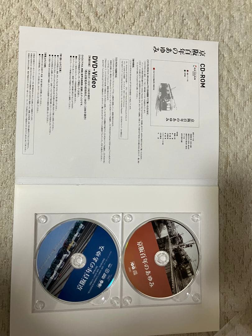 京阪百年のあゆみ DVD-ROM 2枚セット