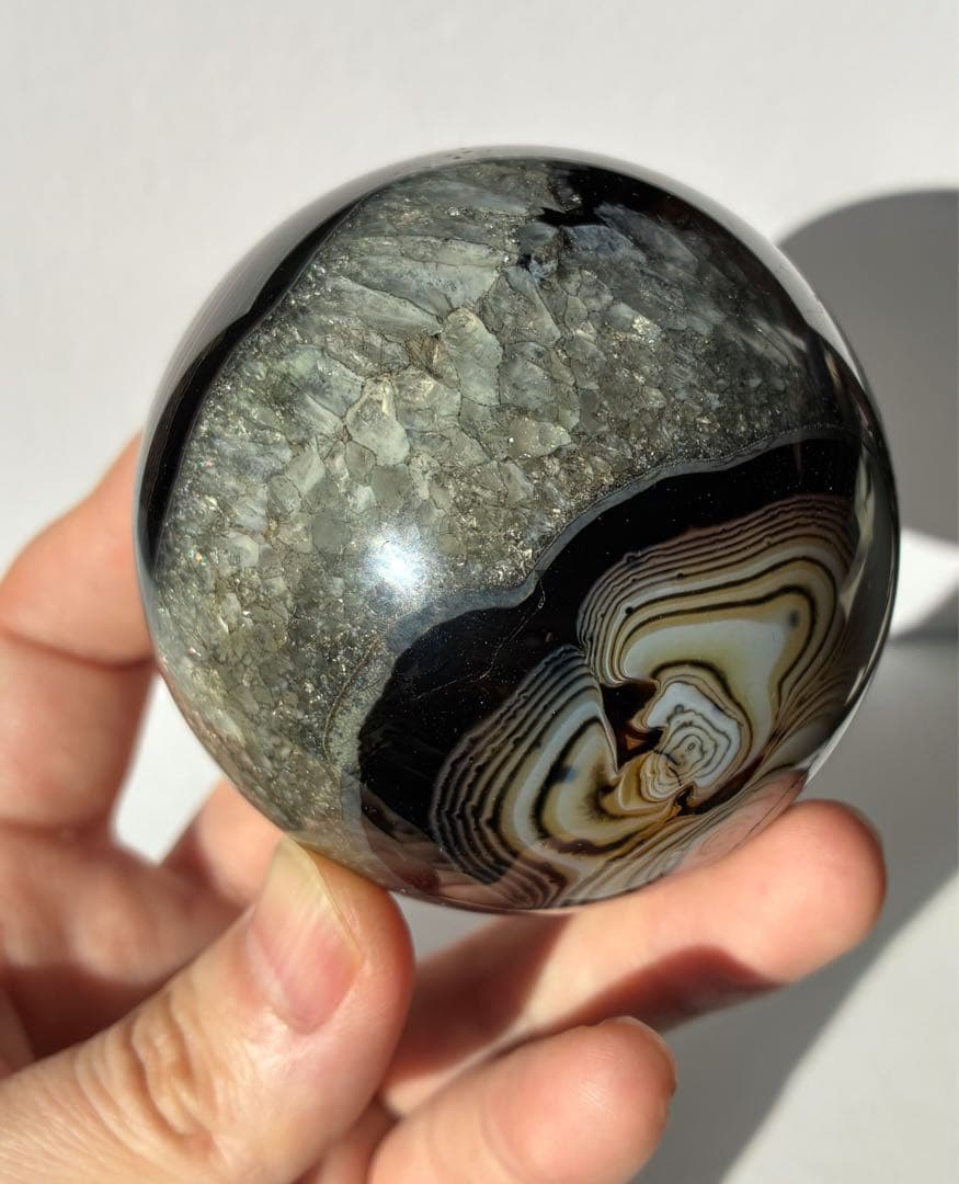 超大玉 72ミリ アゲート スフィア Agate 瑪瑙 丸玉 サードニクス