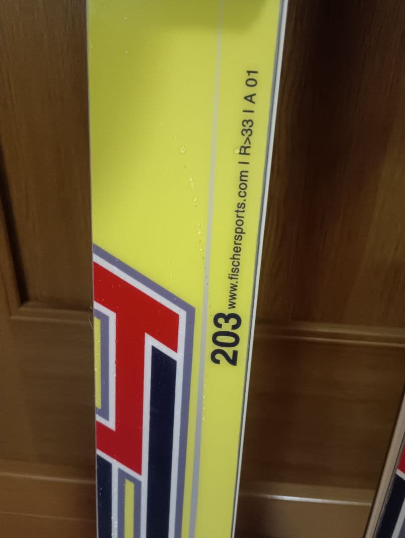 美品FISCHERフィッシャー スーパーG スキー 203cm R33