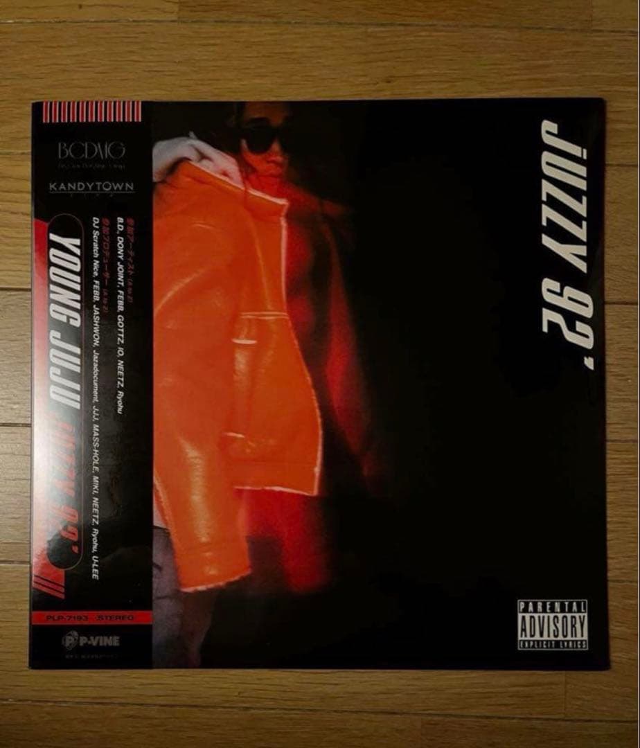 【値引不可】YOUNG JUJU juzzy 92' [LP] KEIJU
