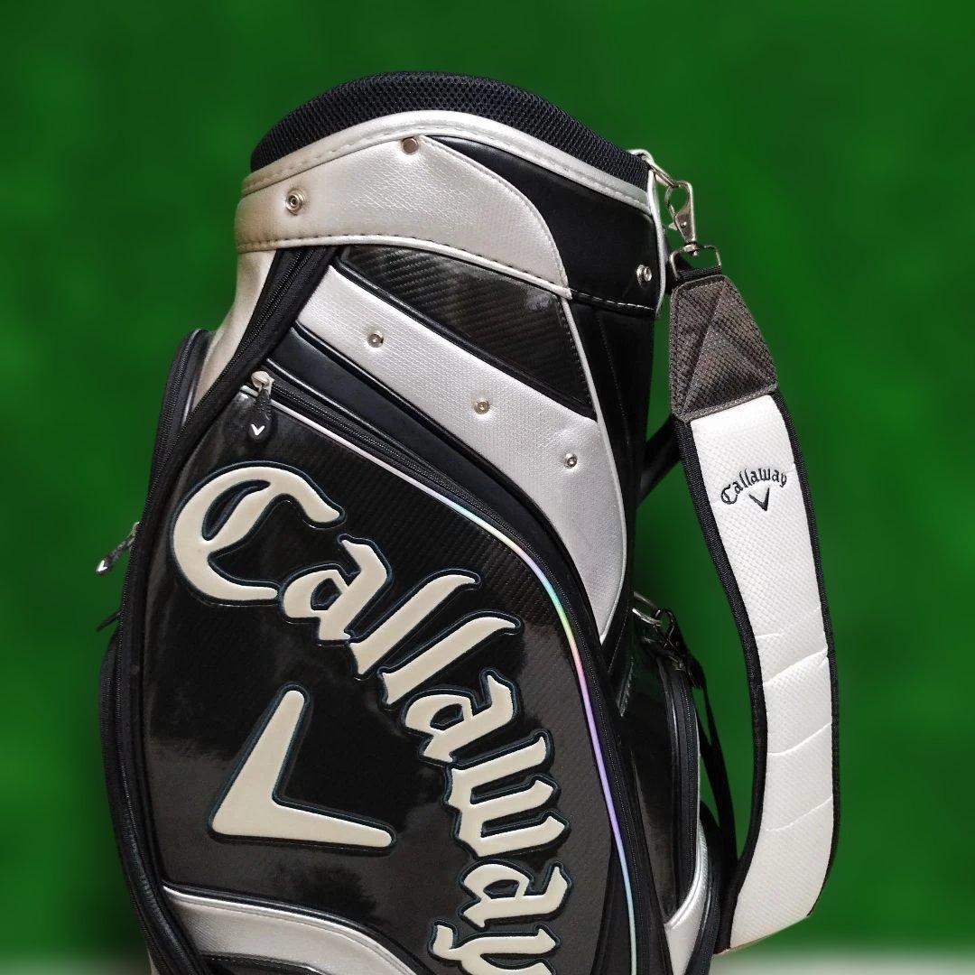 Callaway キャディバッグ ブラック・シルバー フードなし