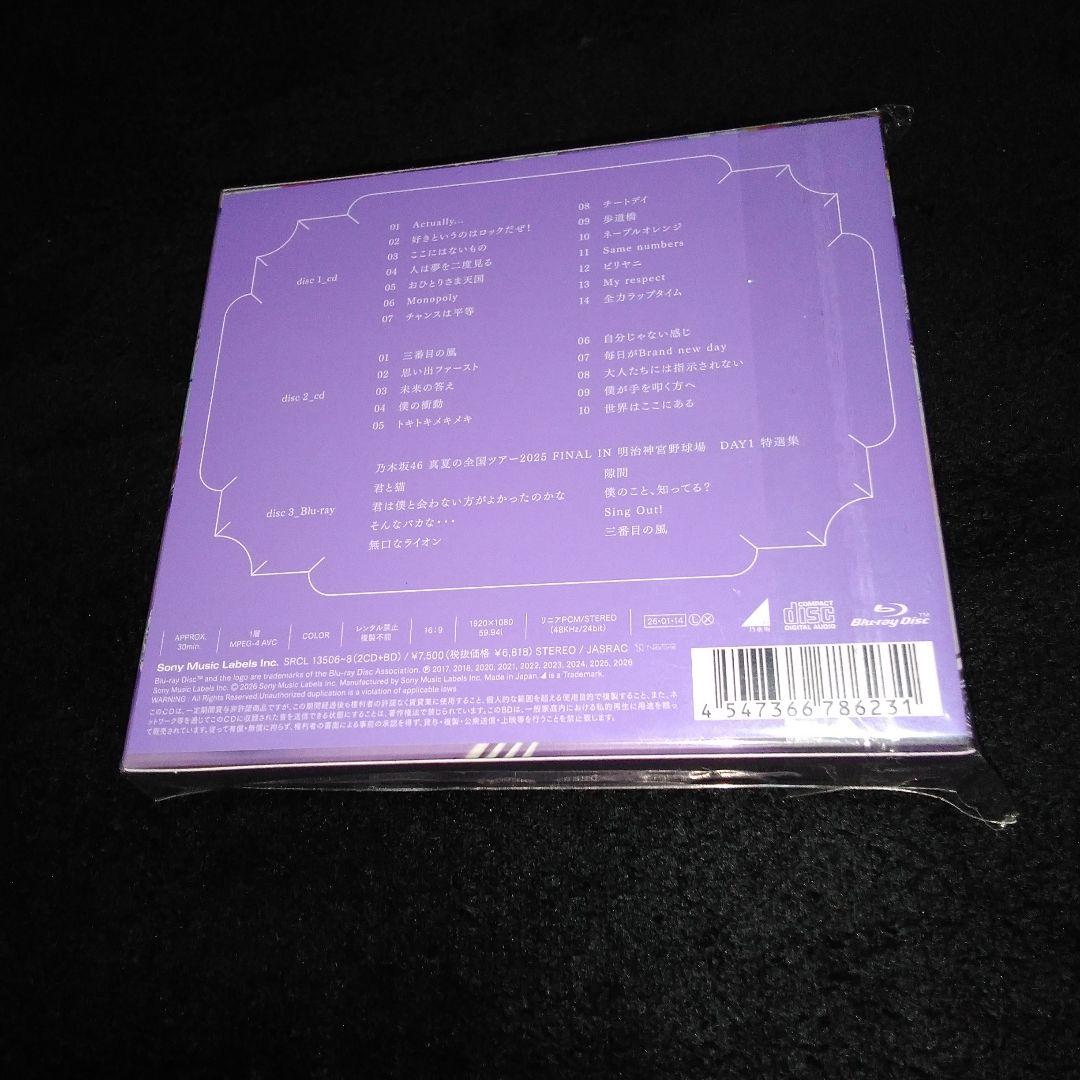 乃木坂46 アルバム　My　respect初回生産限定盤／Type-Aブルーレイ