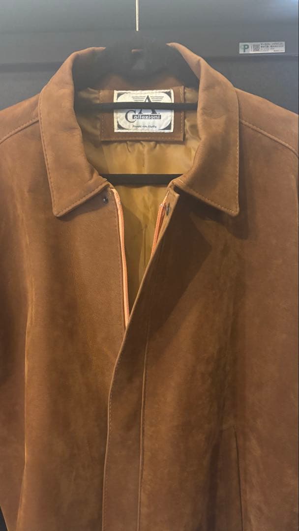 ARMANI Collezioni スウェードブルゾン