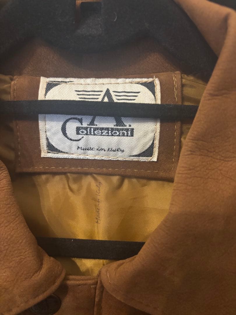 ARMANI Collezioni スウェードブルゾン