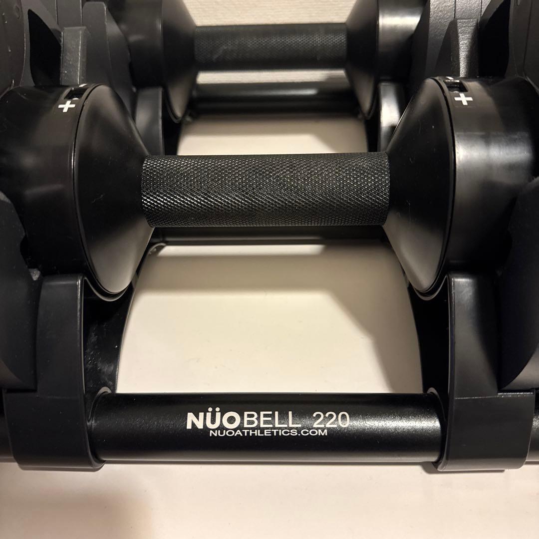 NUOBELL 20kg フレックスベル 可変式ダンベル ブラック①