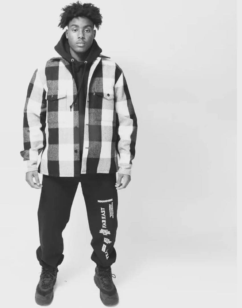 HIDEANDSEEK Melton CPO Jacket