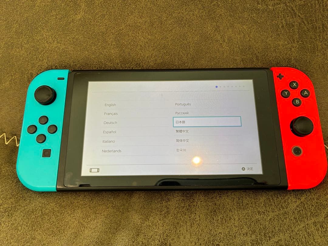 Nintendo Switch 本体 青/赤 Joy-Con ACアダプター付き