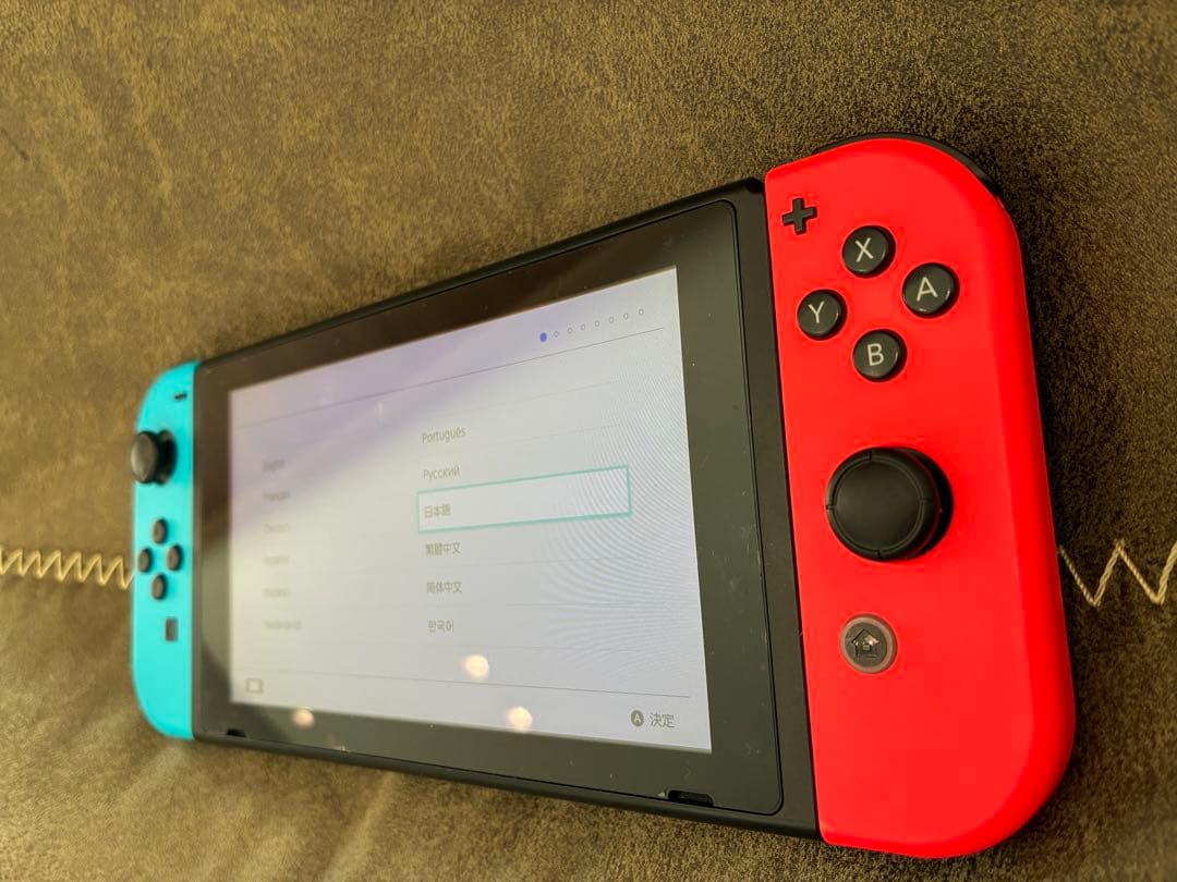 Nintendo Switch 本体 青/赤 Joy-Con ACアダプター付き