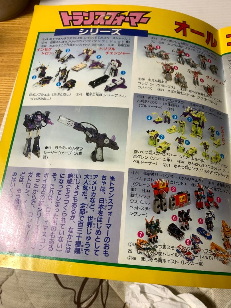 当時物レトロ品　トランスフォーマー2010雑誌