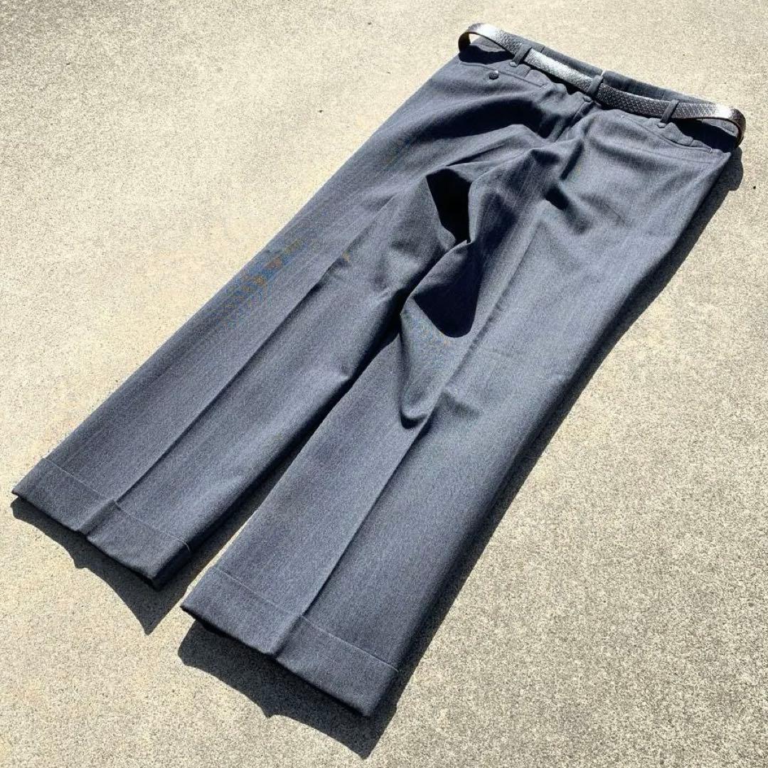 い*ん様 【50s】 vintage wide slacks talon zip