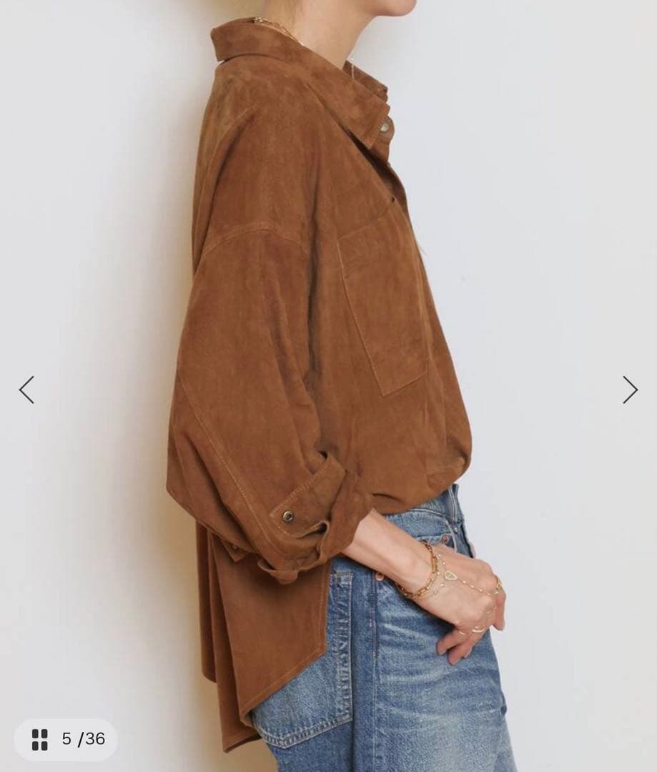 OneTeaSpoon SUEDE DARIAレザージャケット
