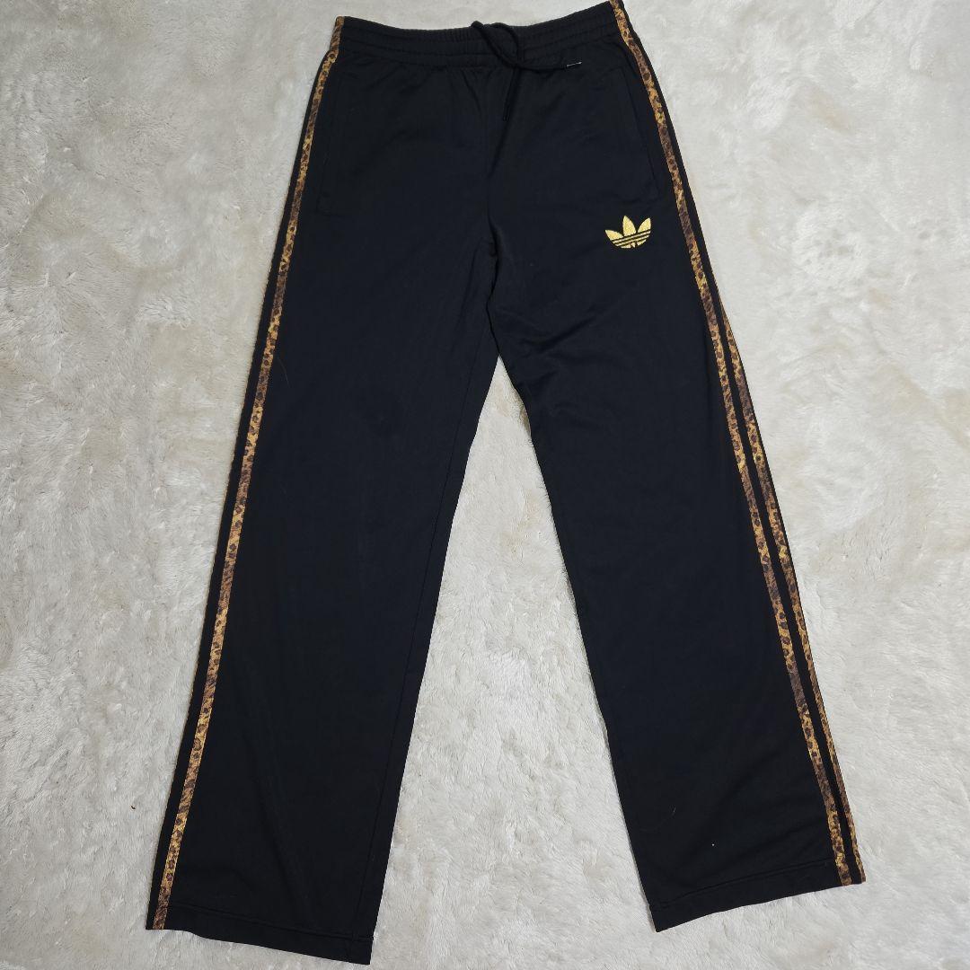 adidas アディダス レオパード柄 トラックパンツ 小栗旬着用 モデル