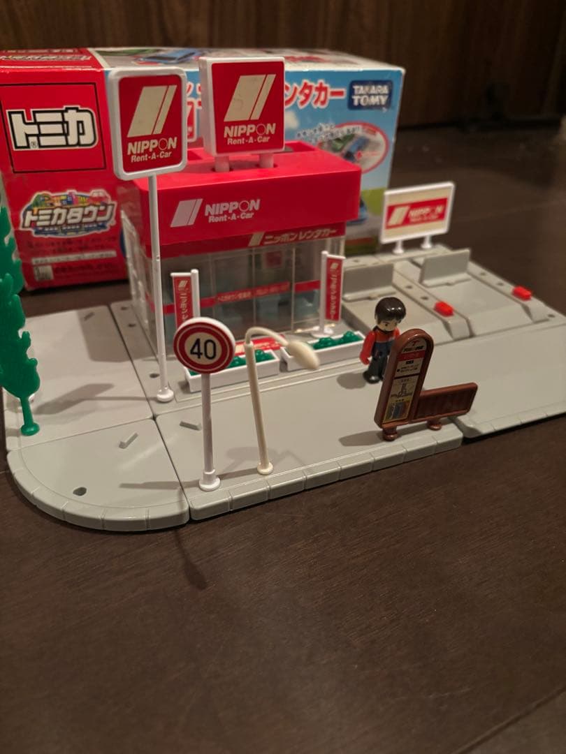 み*お様 【廃盤品】トミカタウン　消防署　ピザーラ　ニッポンレンタカー