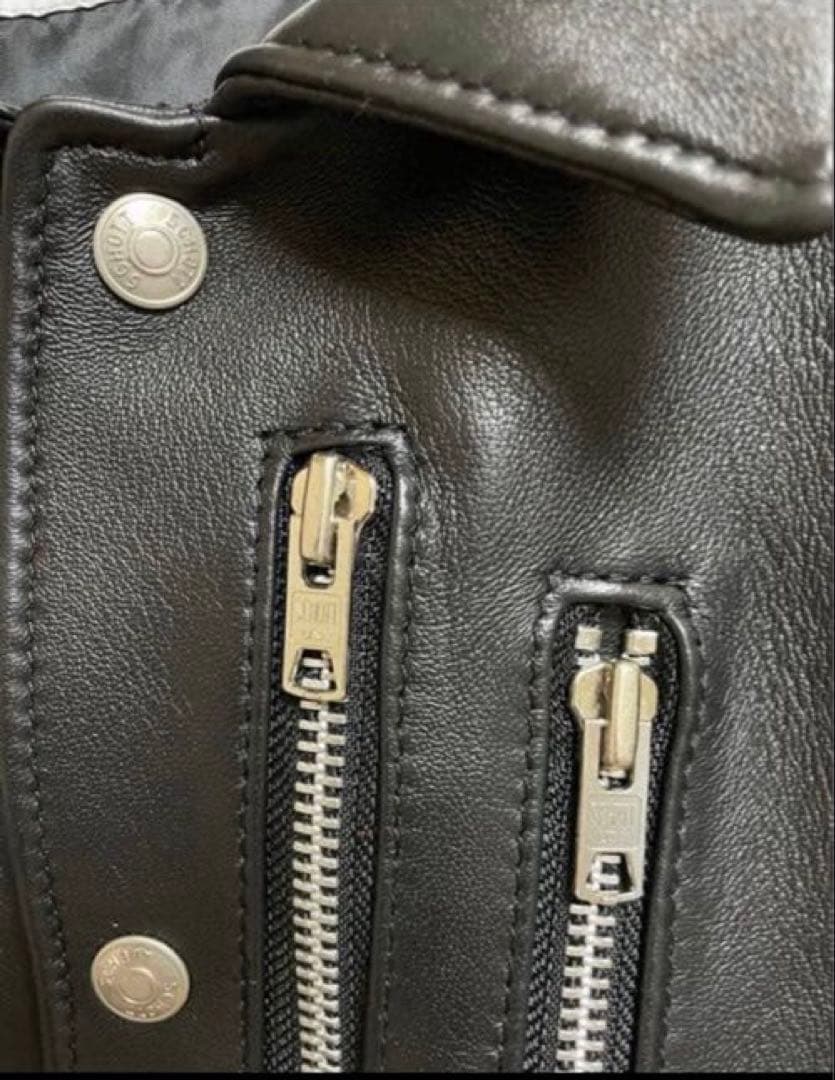 TxTxTホワイトマウンテニアリング ショット別注レザージャケットM