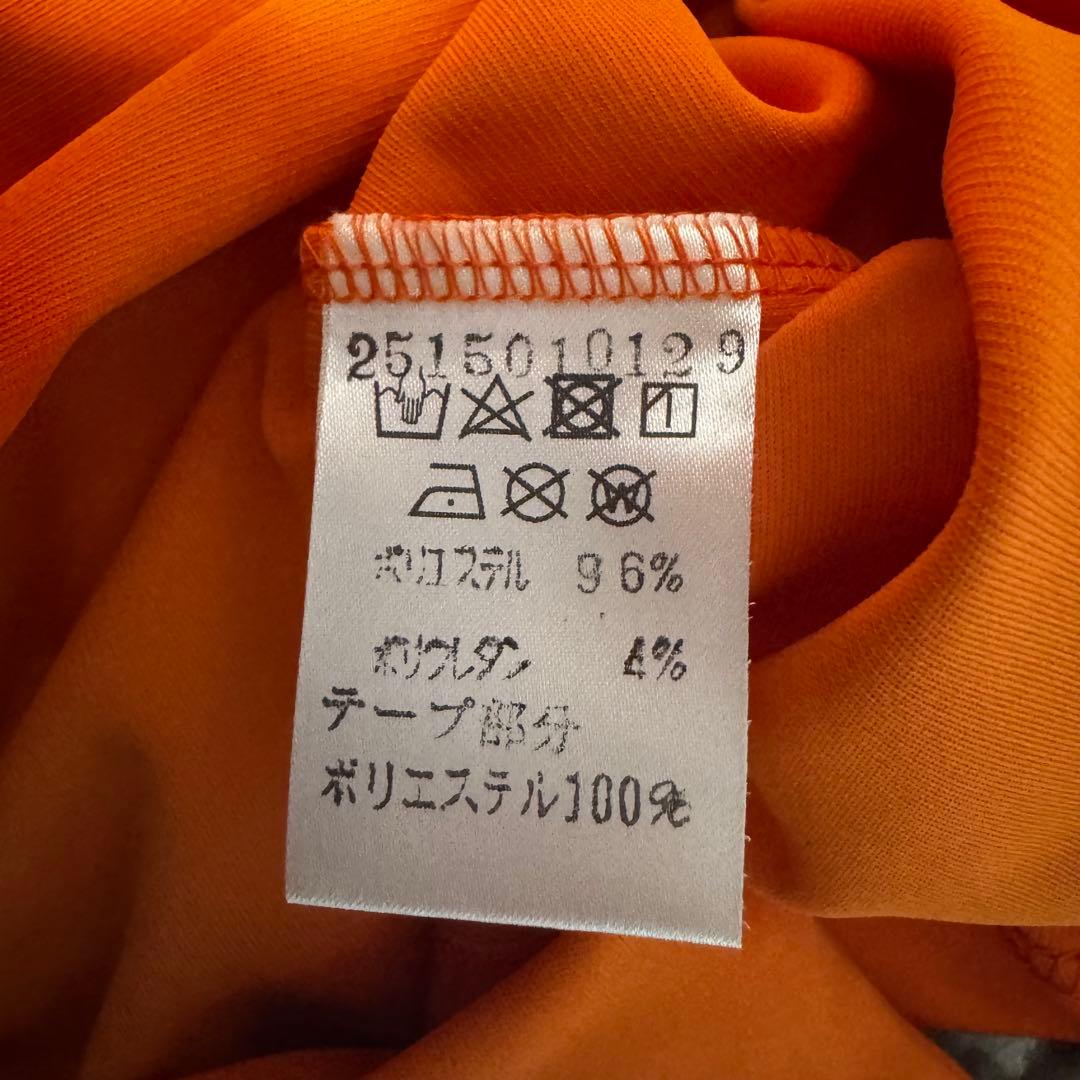 BBCO ビビコ 長袖 モックネック シャツ ゴルフ ウェア オレンジ 48