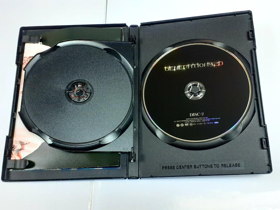 GENERATIONS 2.0　 初回盤　DVD　B2告知ポスター付き