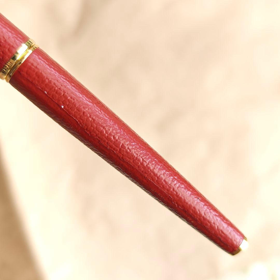Pilot 14k 革巻き 万年筆 パイロット 未使用
