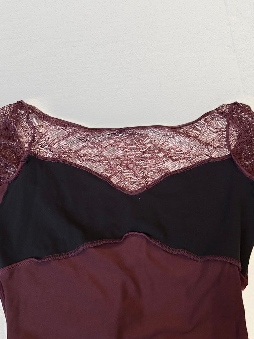 チャコットChacott レース バレエレオタード Nela ライン