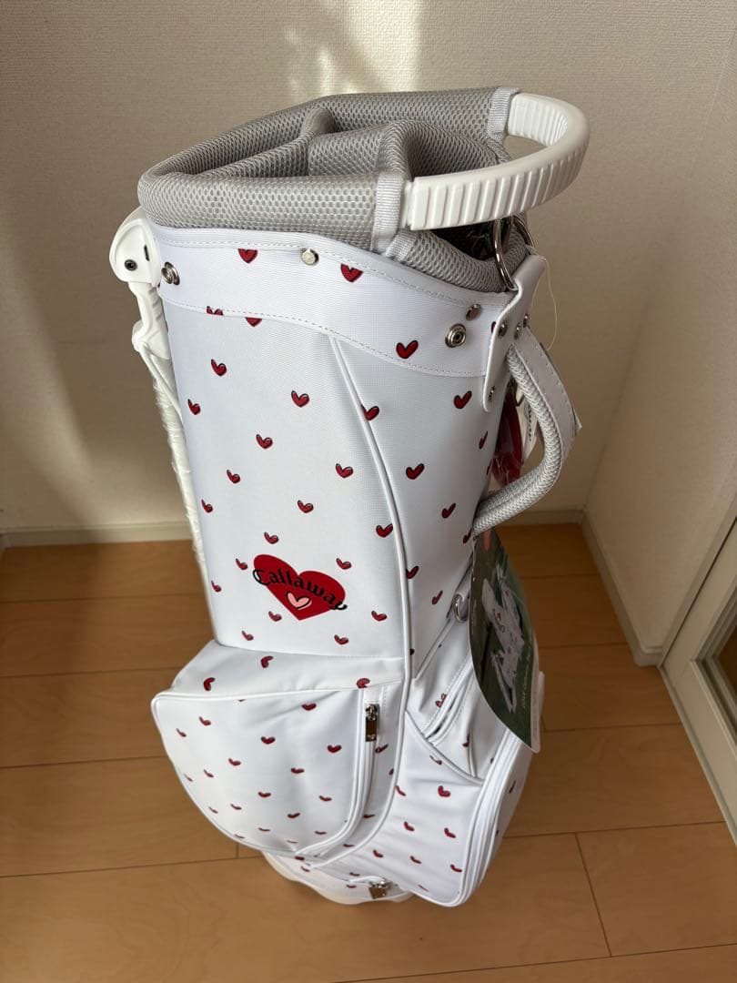 Callaway ハート柄キャディバッグ　レディース
