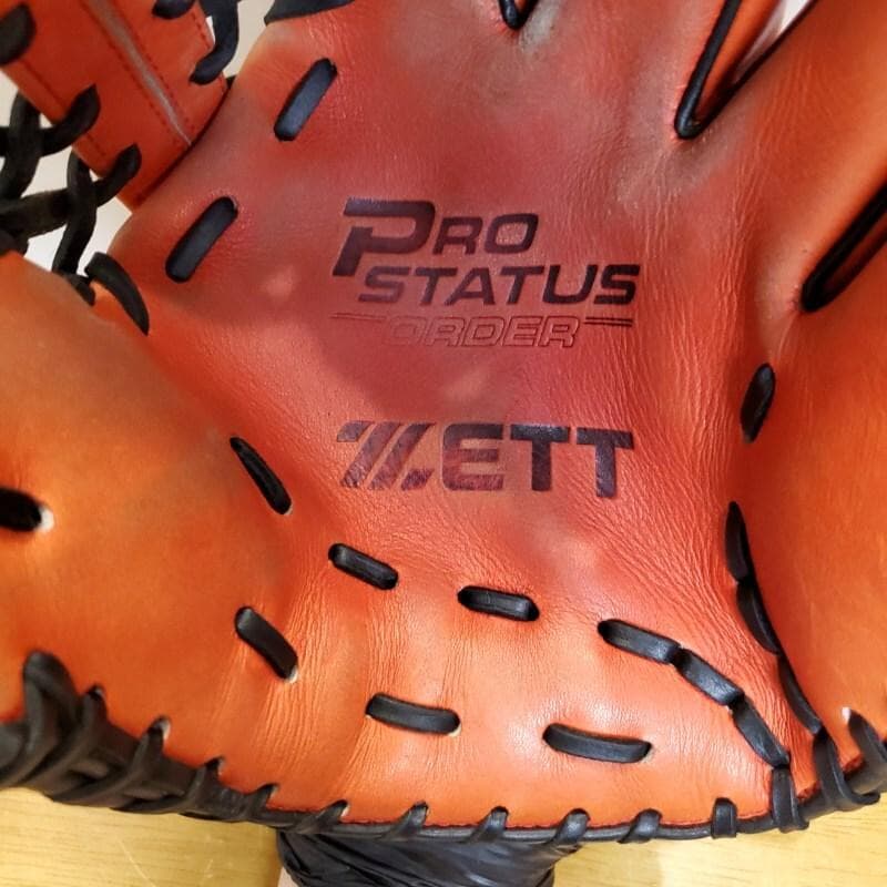 ZETT 日本製 プロステイタス オーダー 赤星憲広モデル 外野用 軟式グローブ