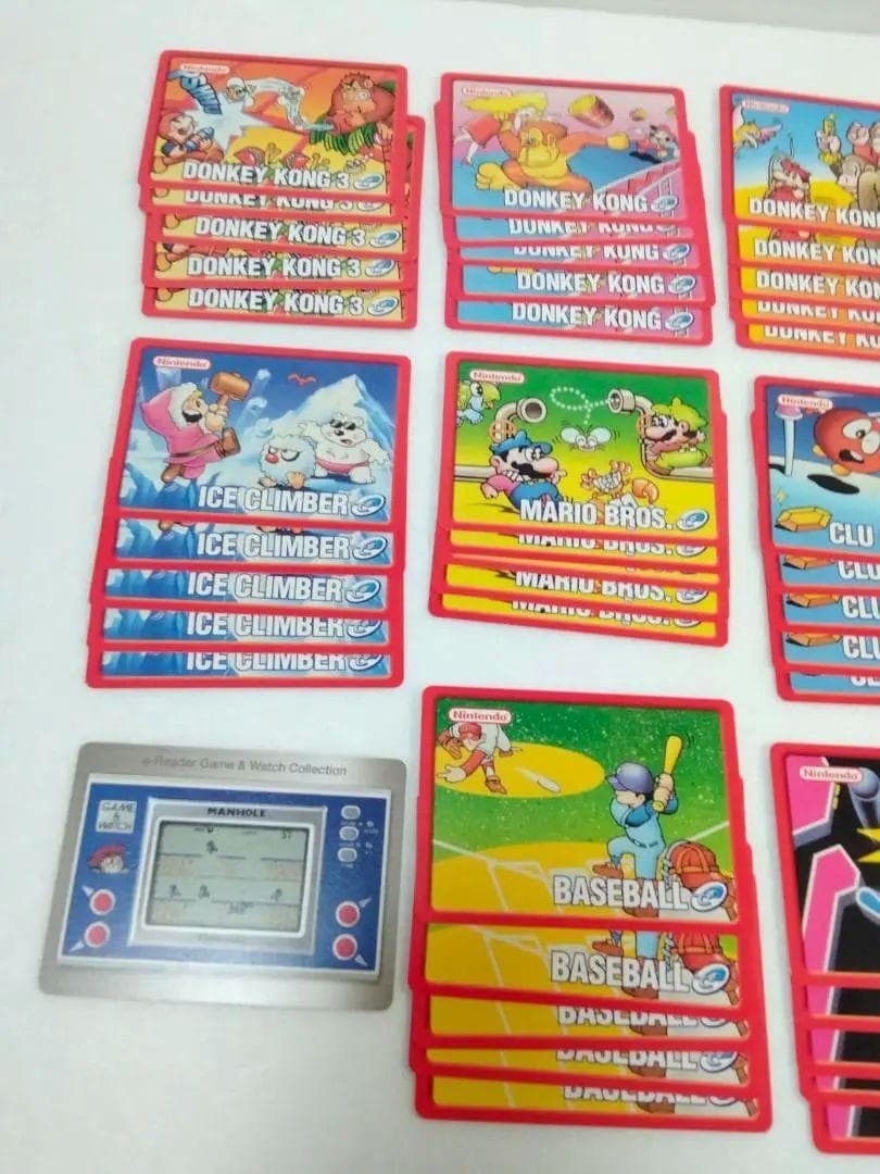 北米eリーダー EONカードゲーム12種類 ドンキーコング マリオブラザーズなど