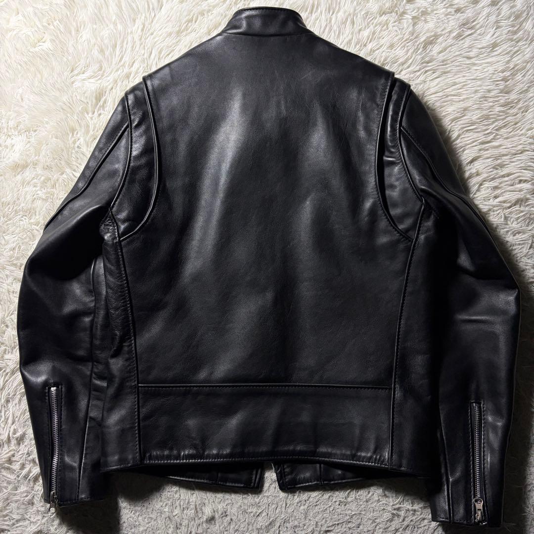 【米国製】schott ライダースジャケット 本革　641XX ブラック　36