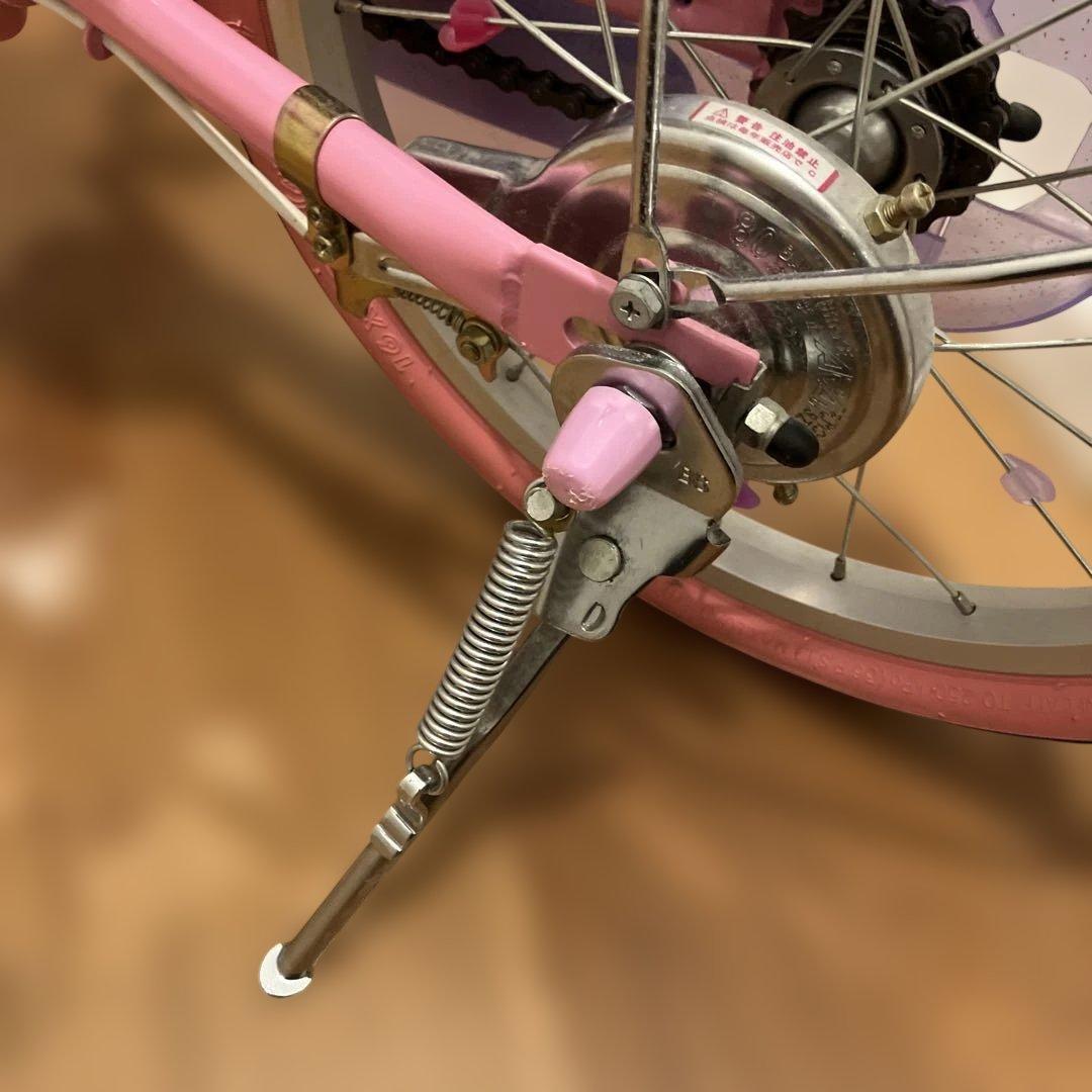 小さなプリンセスソフィア　自転車　16インチ　ピンクパープル