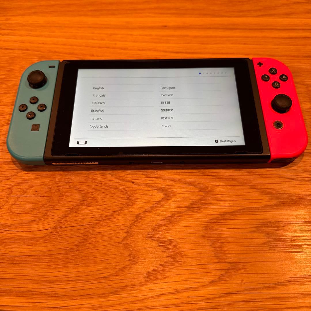 Nintendo Switch 本体 ブルーレッド 動作確認済　一部ジャンク品